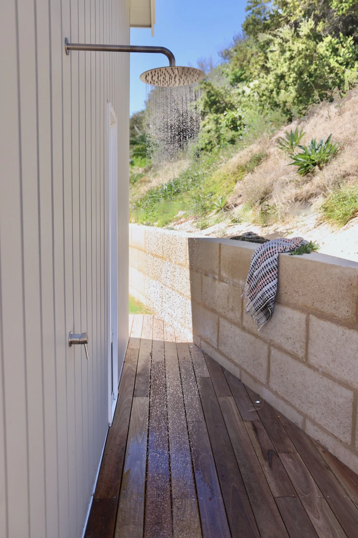 Outdoor shower