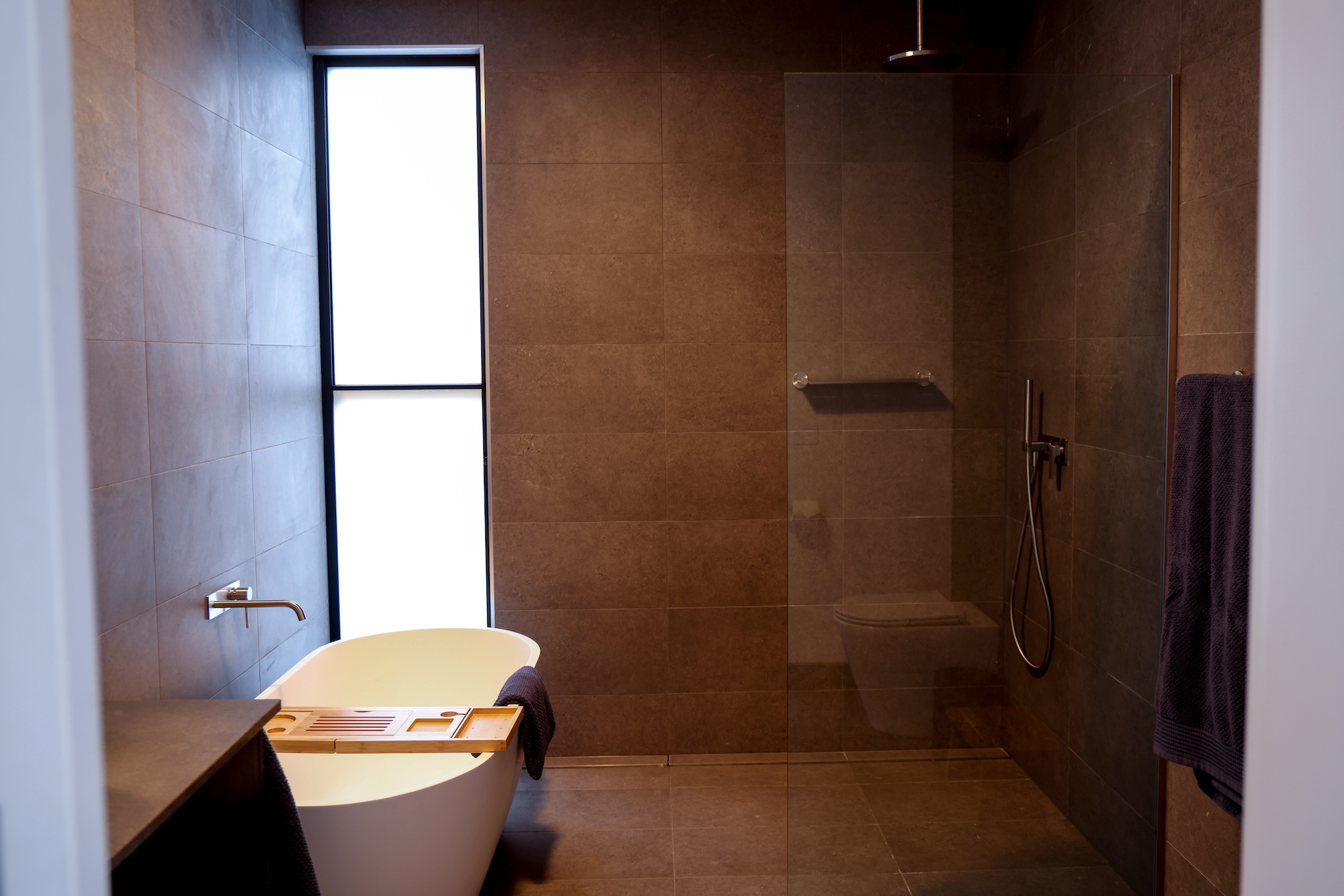 Huge bathroom with bath