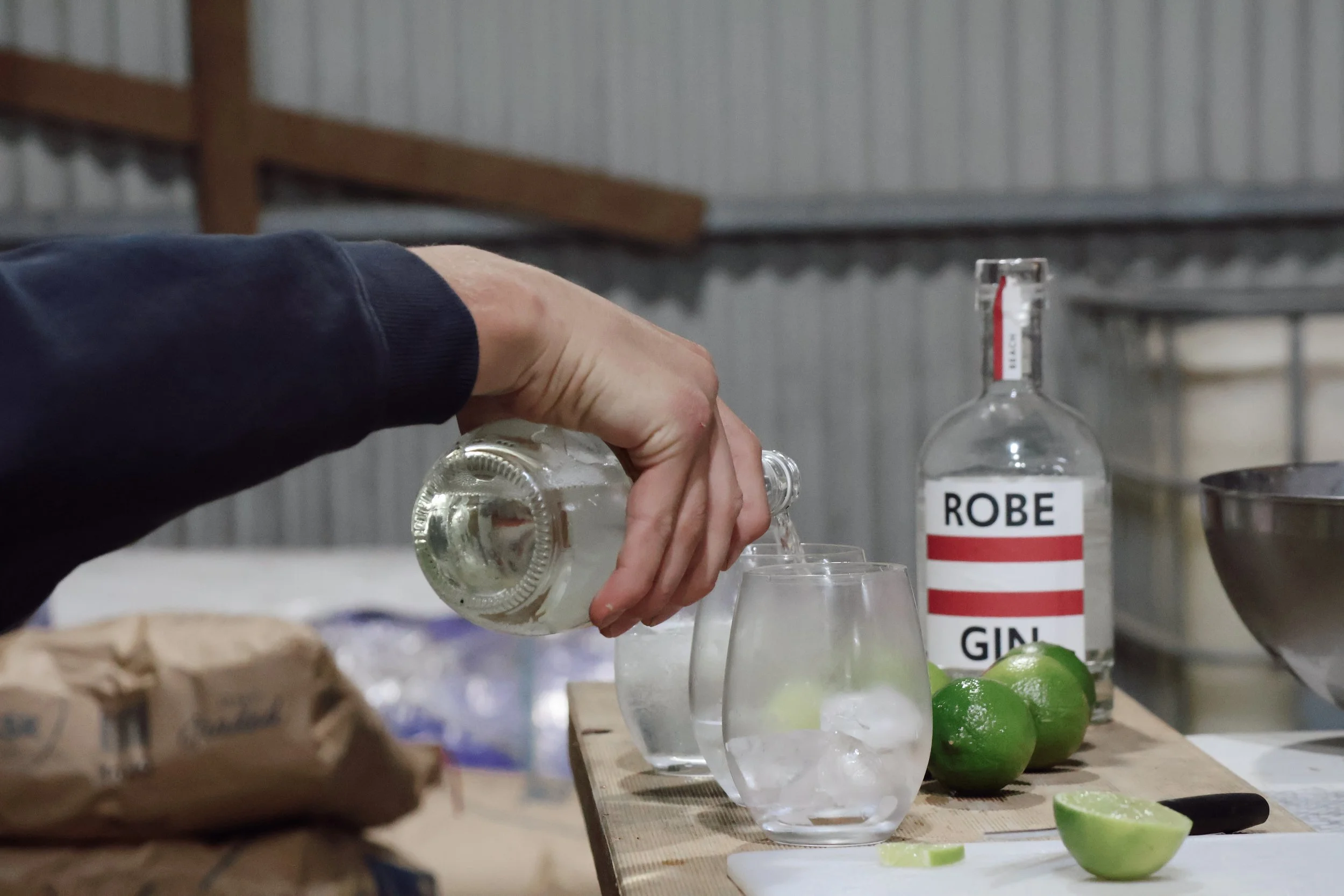 Discover the story of Robe Gin through an intimate tasting experience, by appointment.