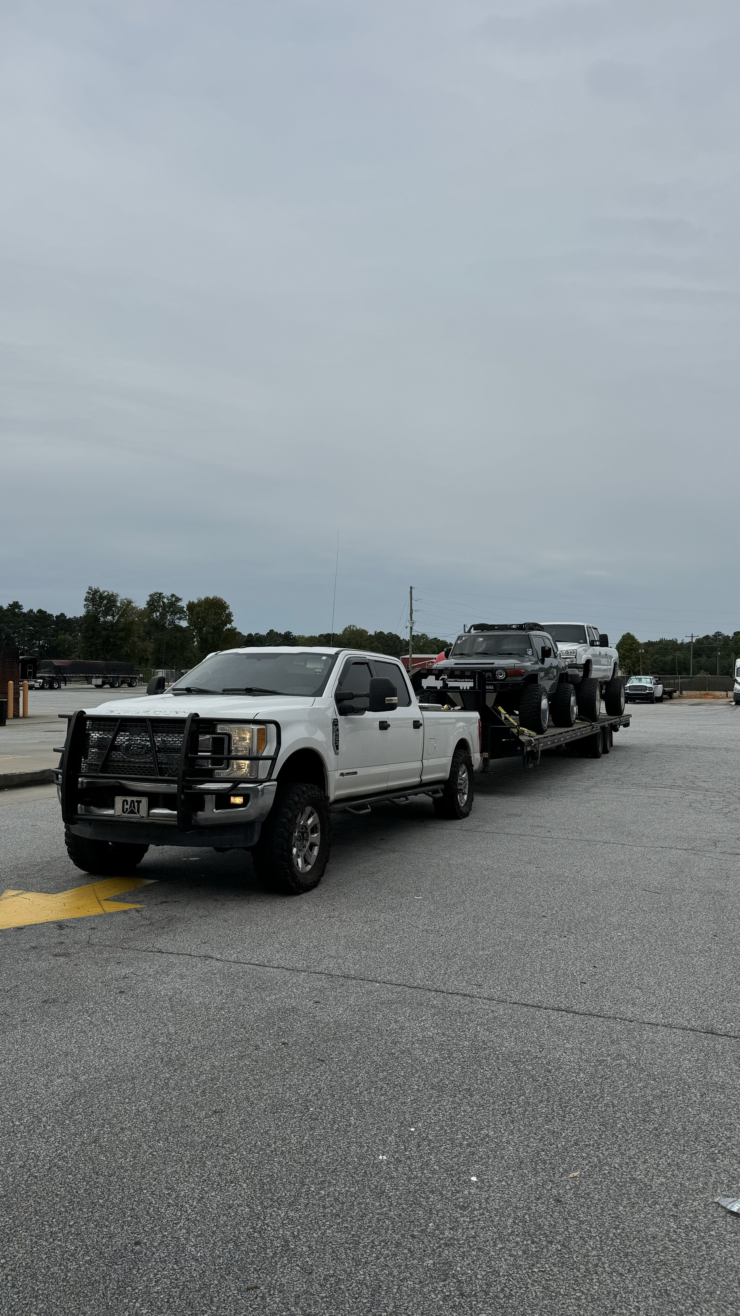 2017 Ford F250, 2014 Toyota FJ Cruiser, 2004 Chevrolet Silverado