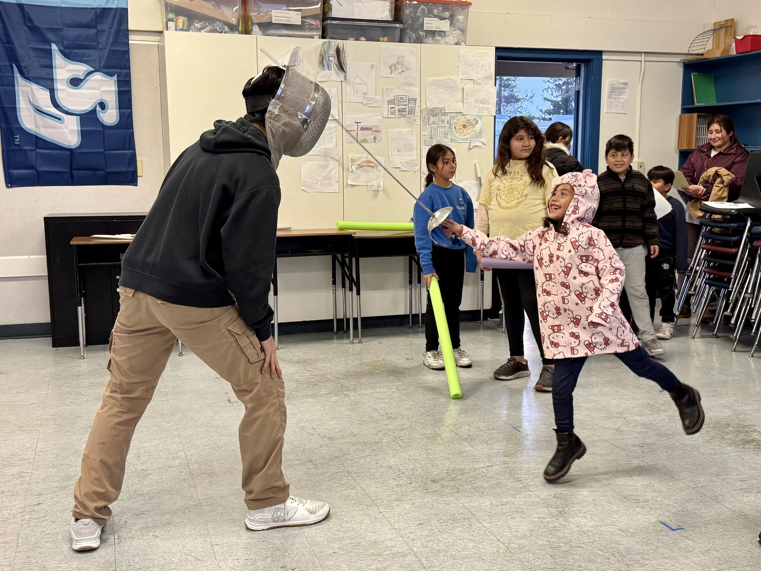 Demo at Kipp in January, 2025