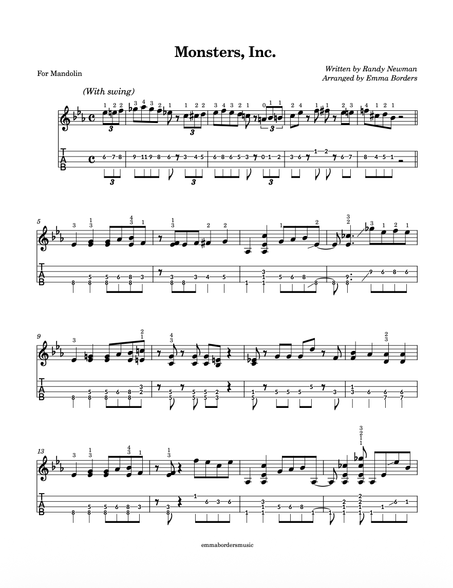 Monsters, Inc. Theme