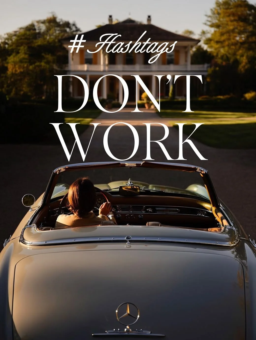 Hashtags didn&rsquo;t stop working.

Generic marketing did.

If your entire strategy is
#realtor #realestate #justlisted

you&rsquo;re not invisible because the algorithm is unfair.

You&rsquo;re invisible because the message isn&rsquo;t specific.

I