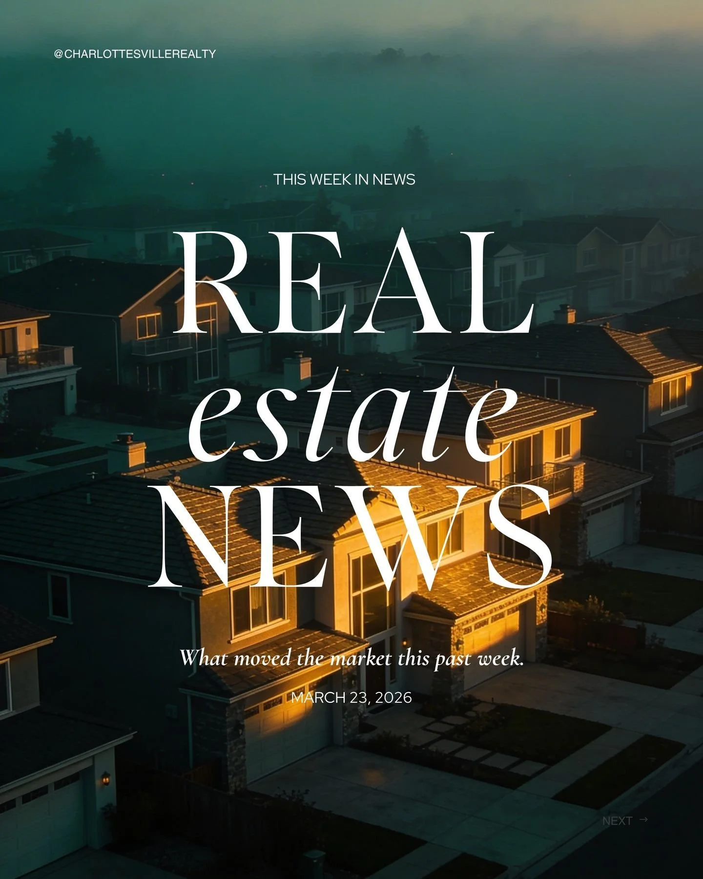 The housing market moved in four directions this week...

Rates climbed back above 6%.
The listing wars went public.
The White House stepped in.
And the best week to sell in 2026 is three weeks away.

This is your weekly brief &mdash; everything that