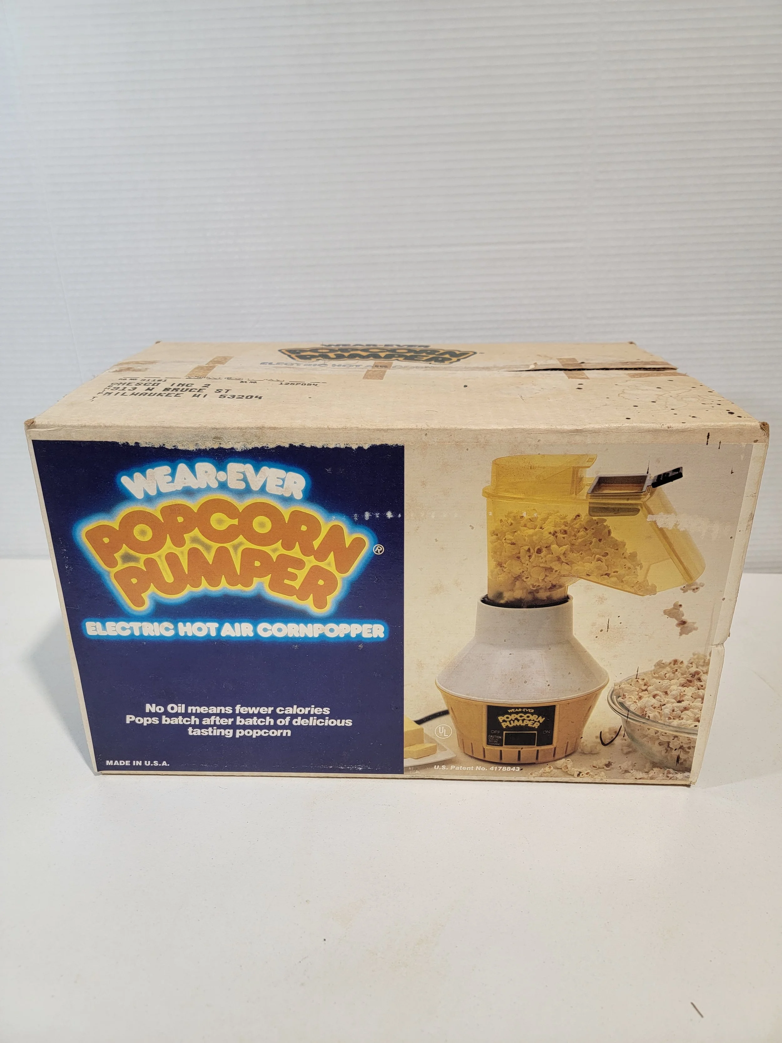 Vintage NOS Wear-Ever Popcorn Pumper A1