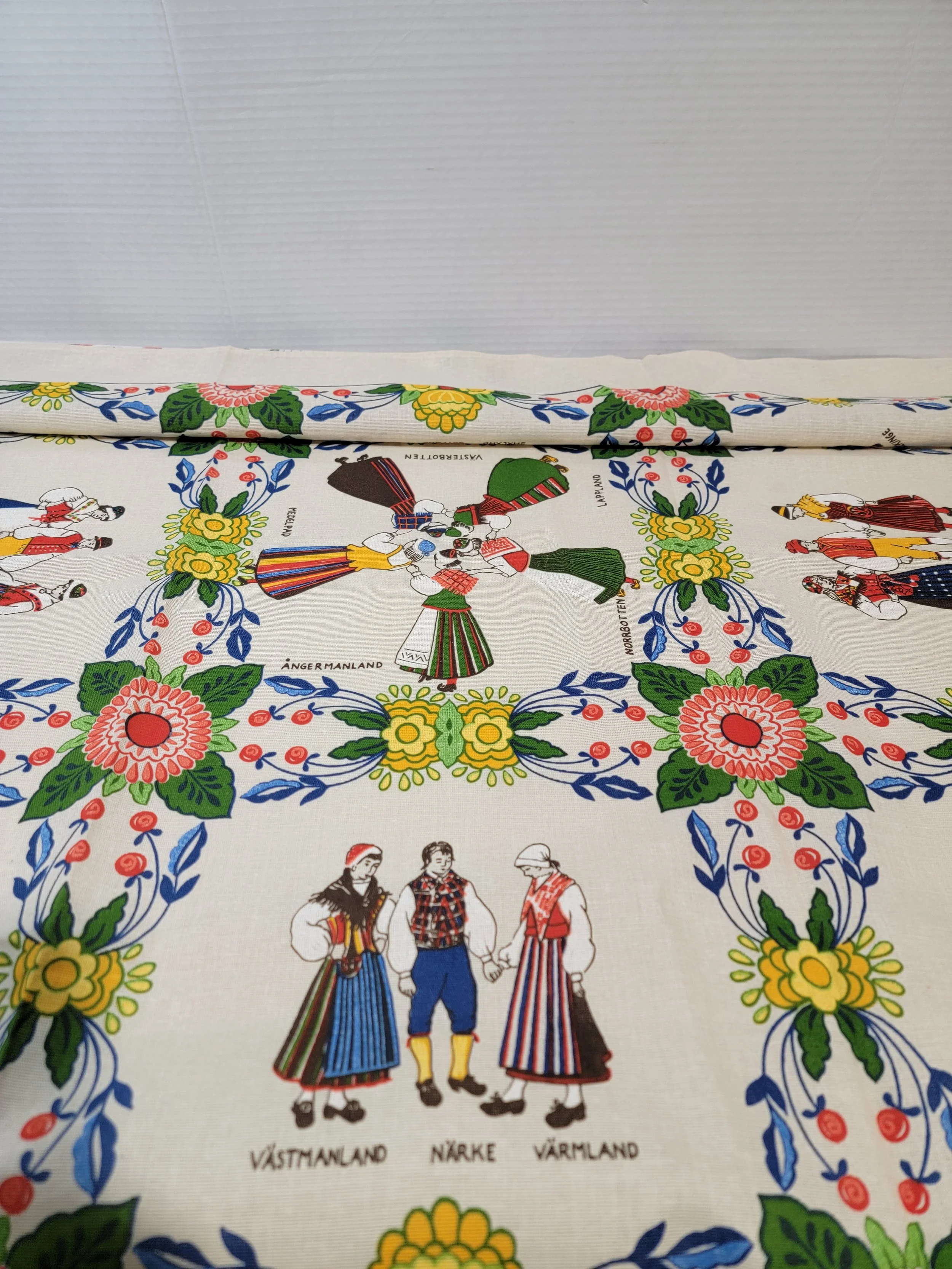 Vintage Scandinavian Tablecloth A2