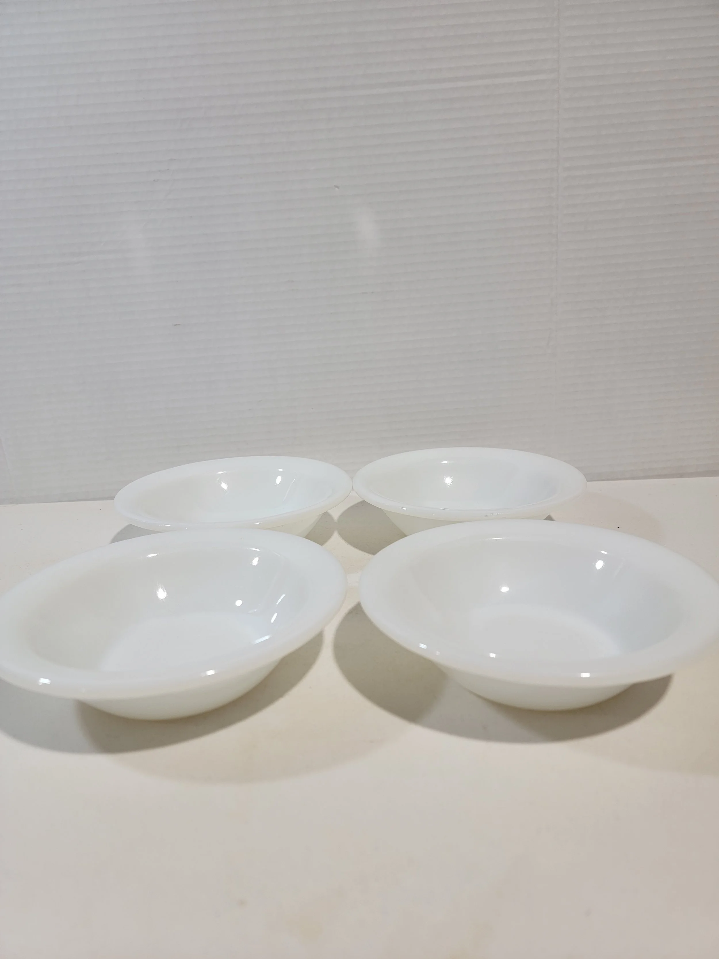 Vintage Fire King Milk Glass Bowls A2