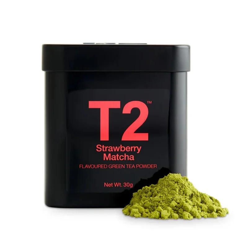 T2 Strawberry Matcha Tin