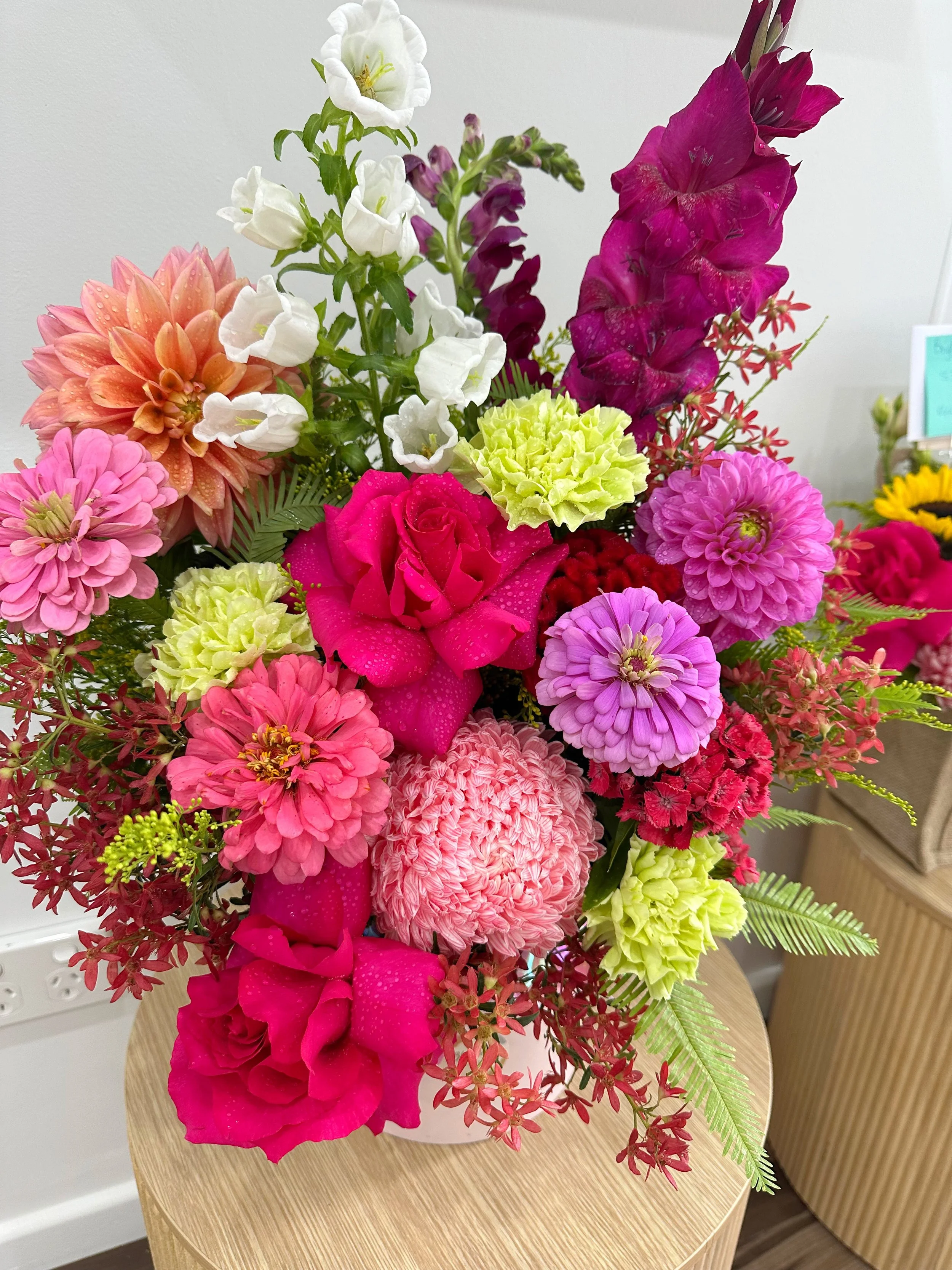 Mixed Seasonal & Rose Hatbox