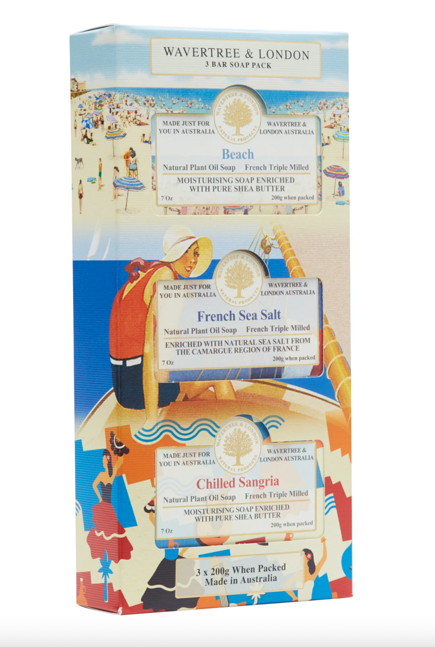 Wavertree & London Trio Soap Gift Set Destination