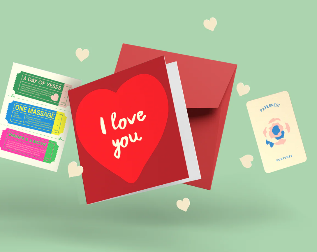 Big Heart I Love You - Papernest Card