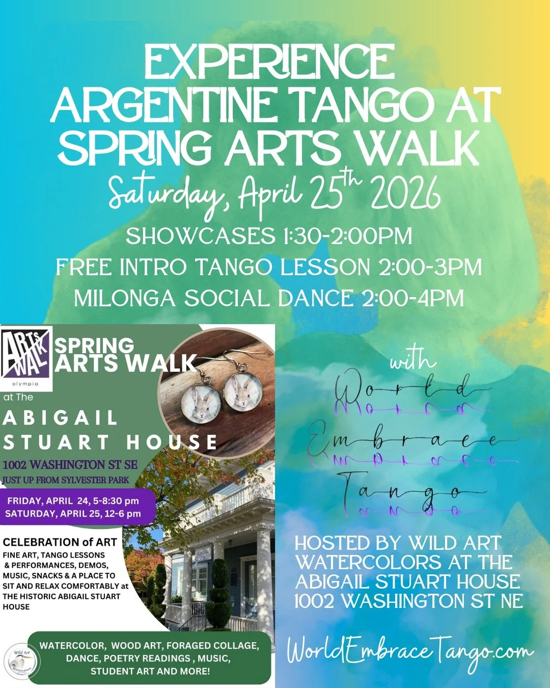 Olympia Spring Arts Walk & Community Showcases