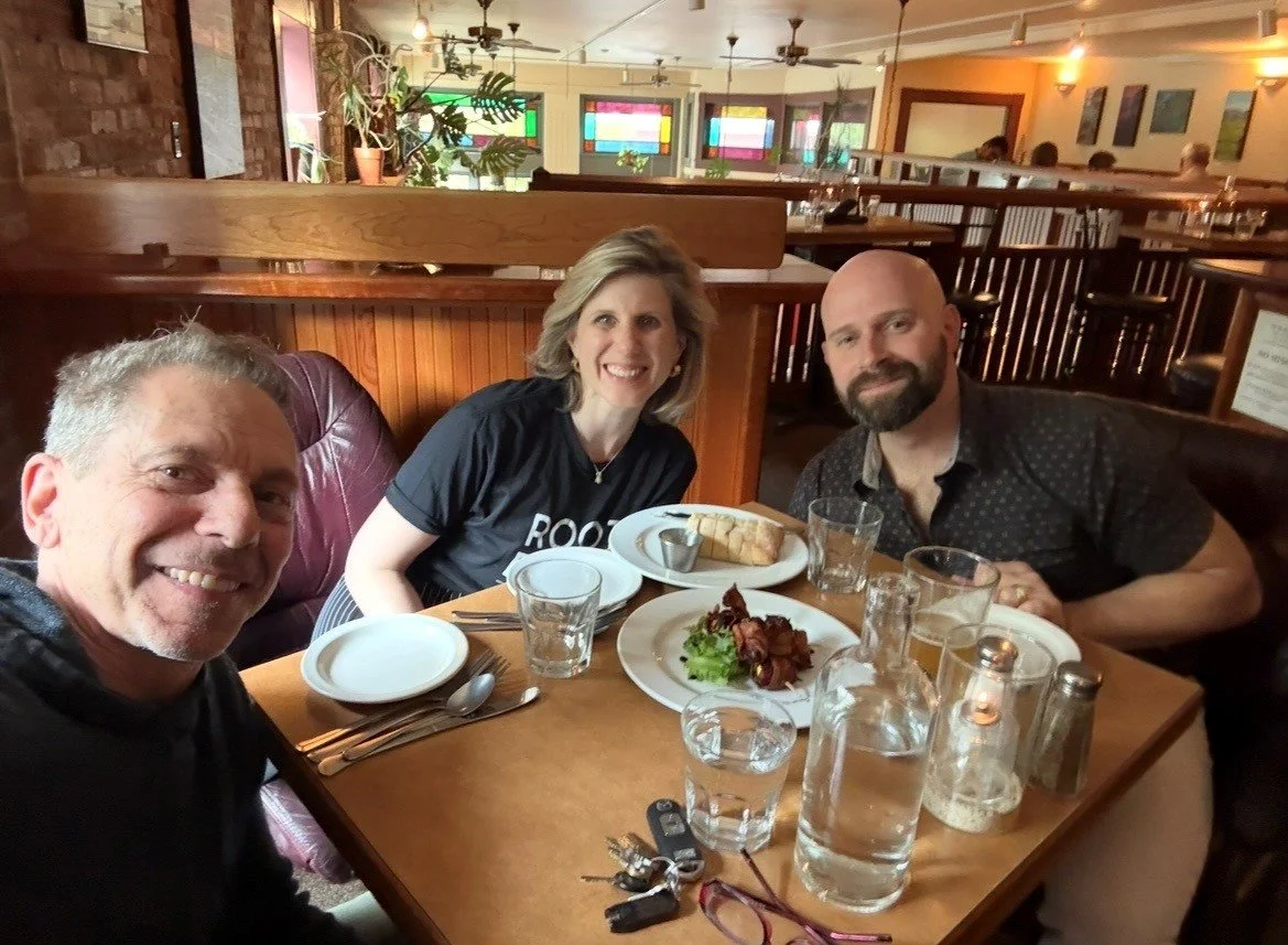 Dinner with David of Roots Fusion in Port Townsend