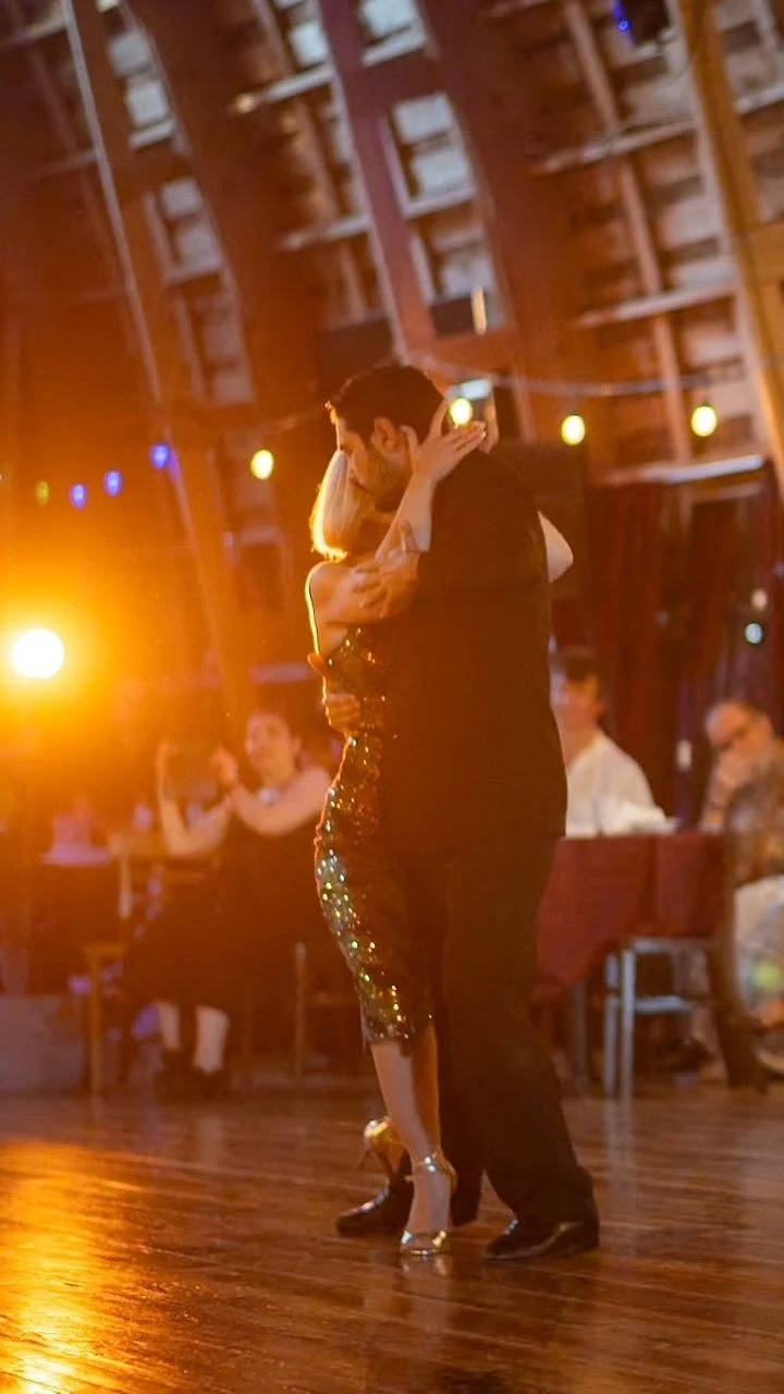 Jennifer and Martin Almiron perform at the Tango Barn July 2026