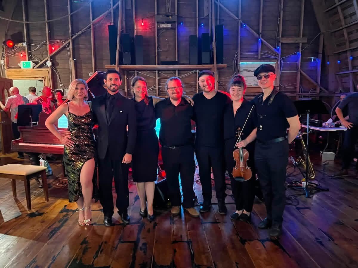 With Ciao Felicia! at the Tango Barn