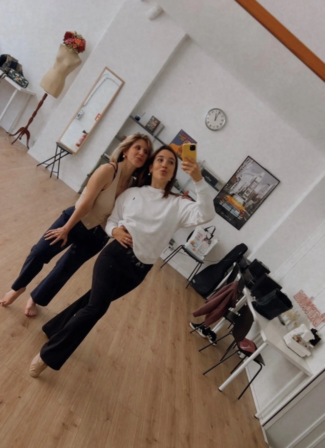With Ornella in Barcelona, March 2026