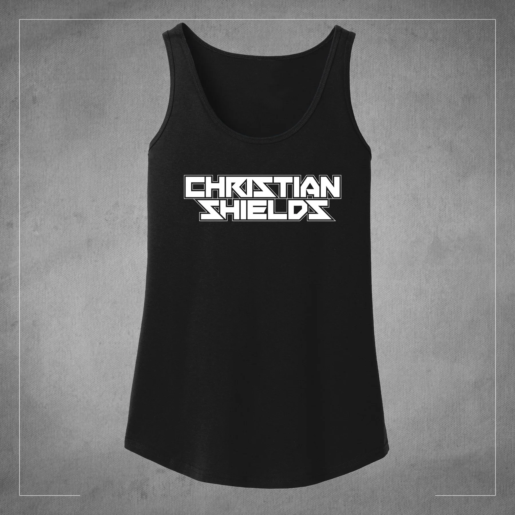 White Logo Women's Tank Top