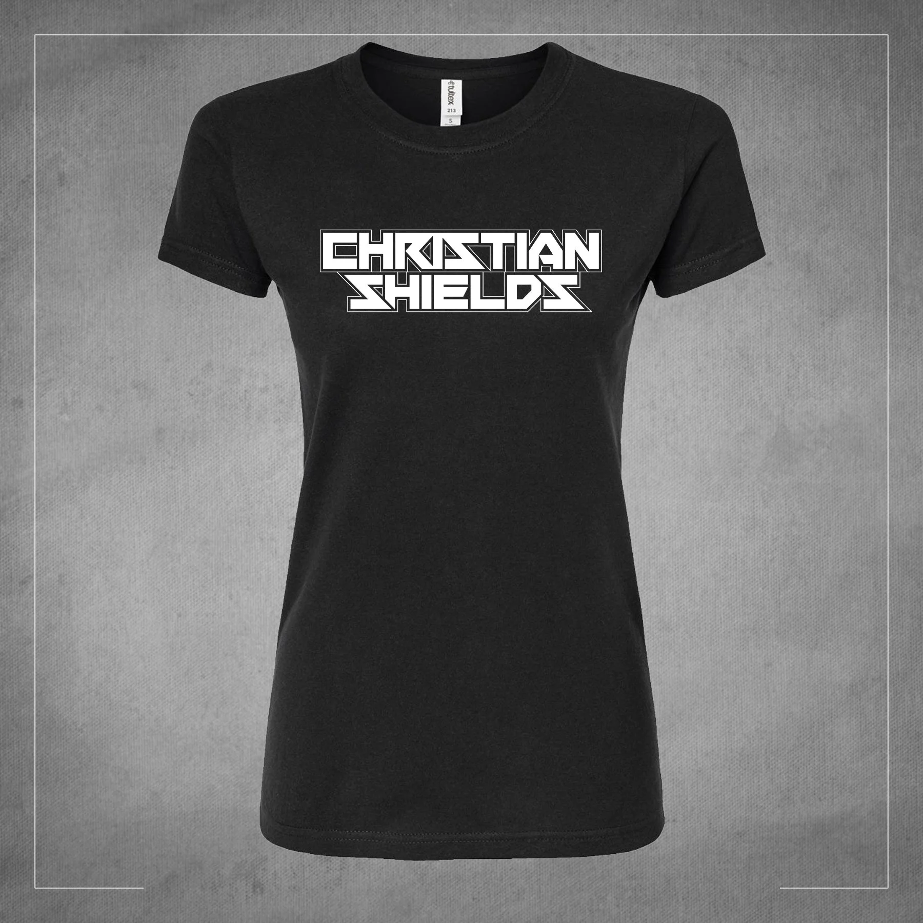 White Logo Women's Shirt Mock.jpg