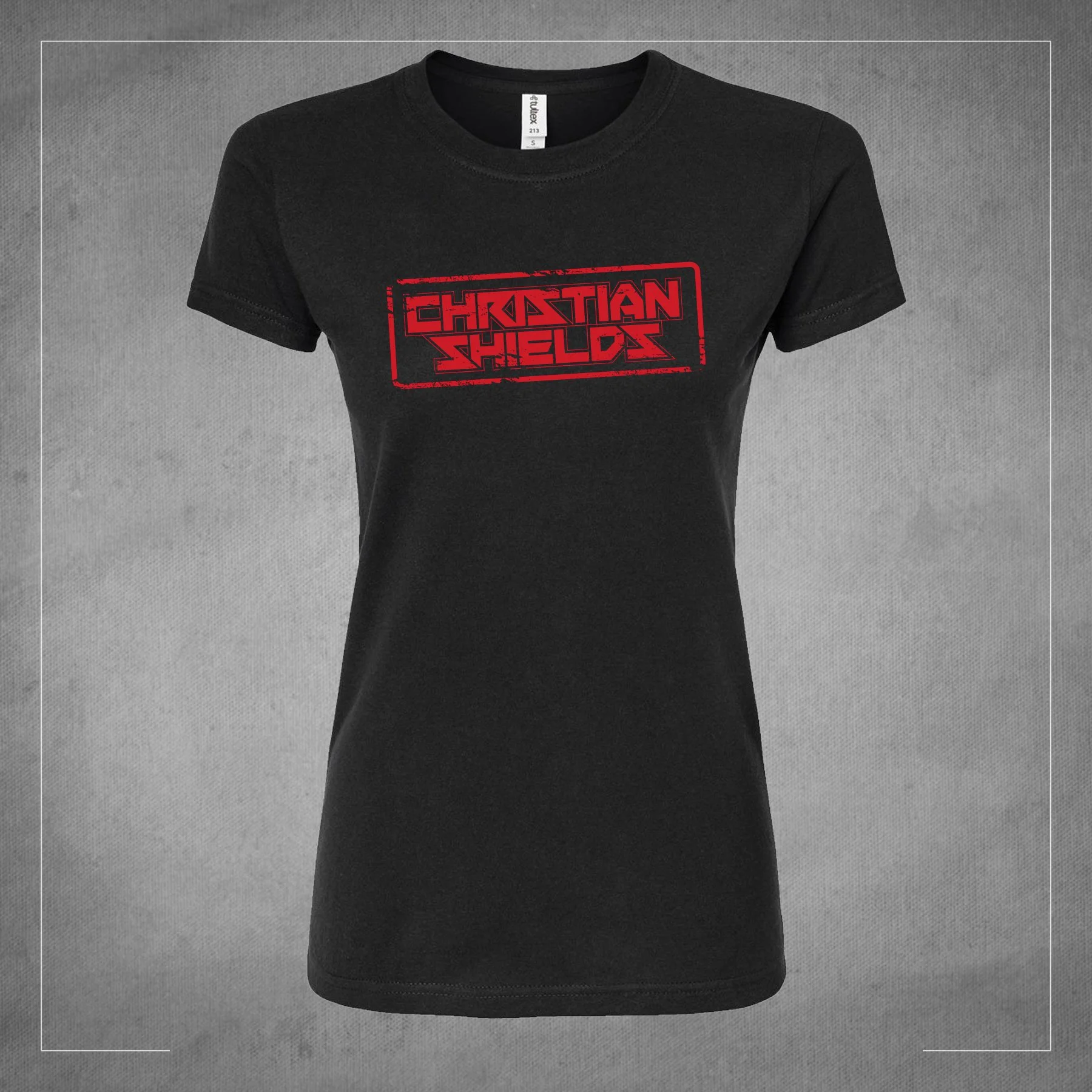 Stamp Logo Women's Shirt Mock.jpg