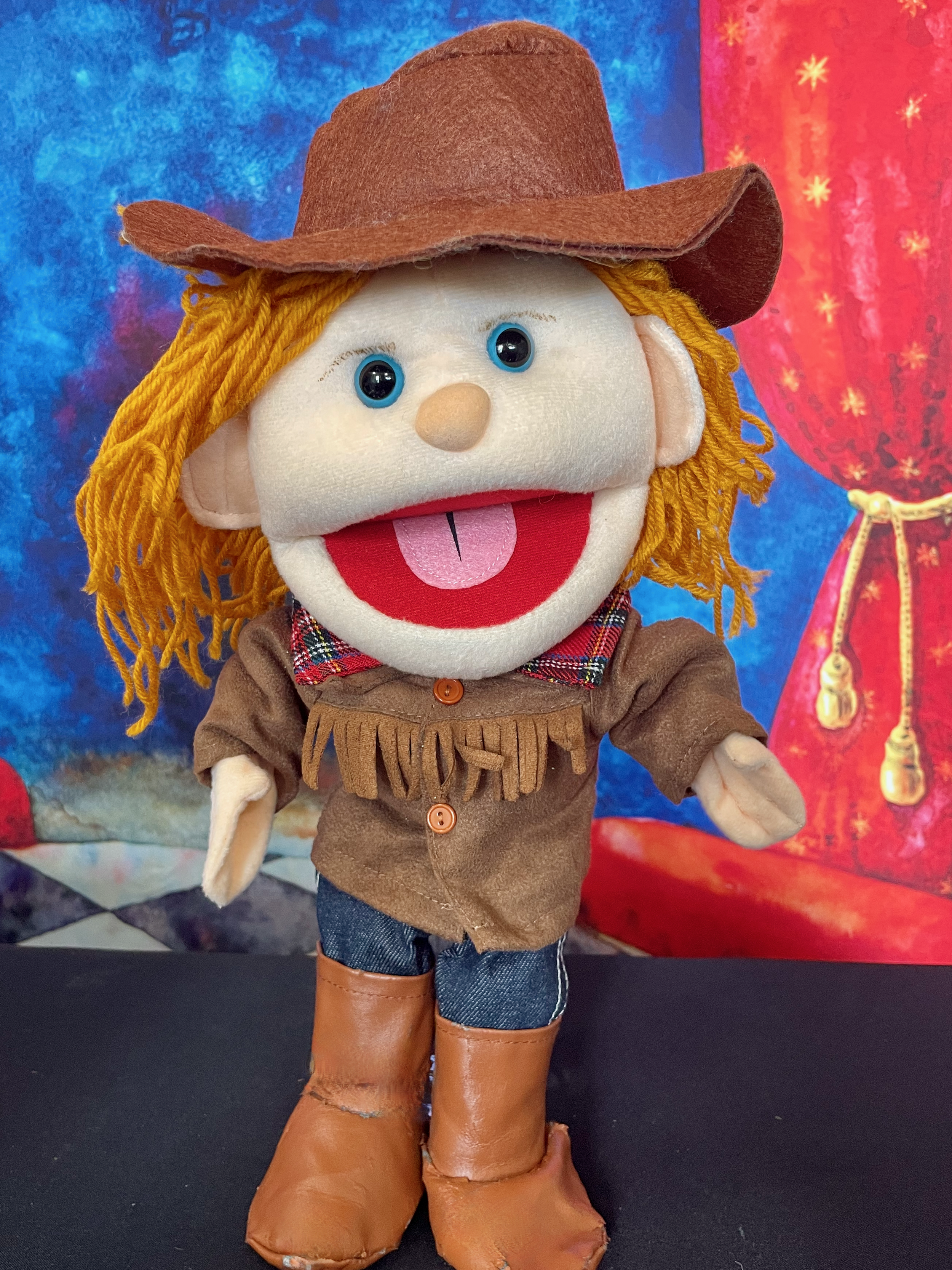 Puppet of the Day - Cowgirl
