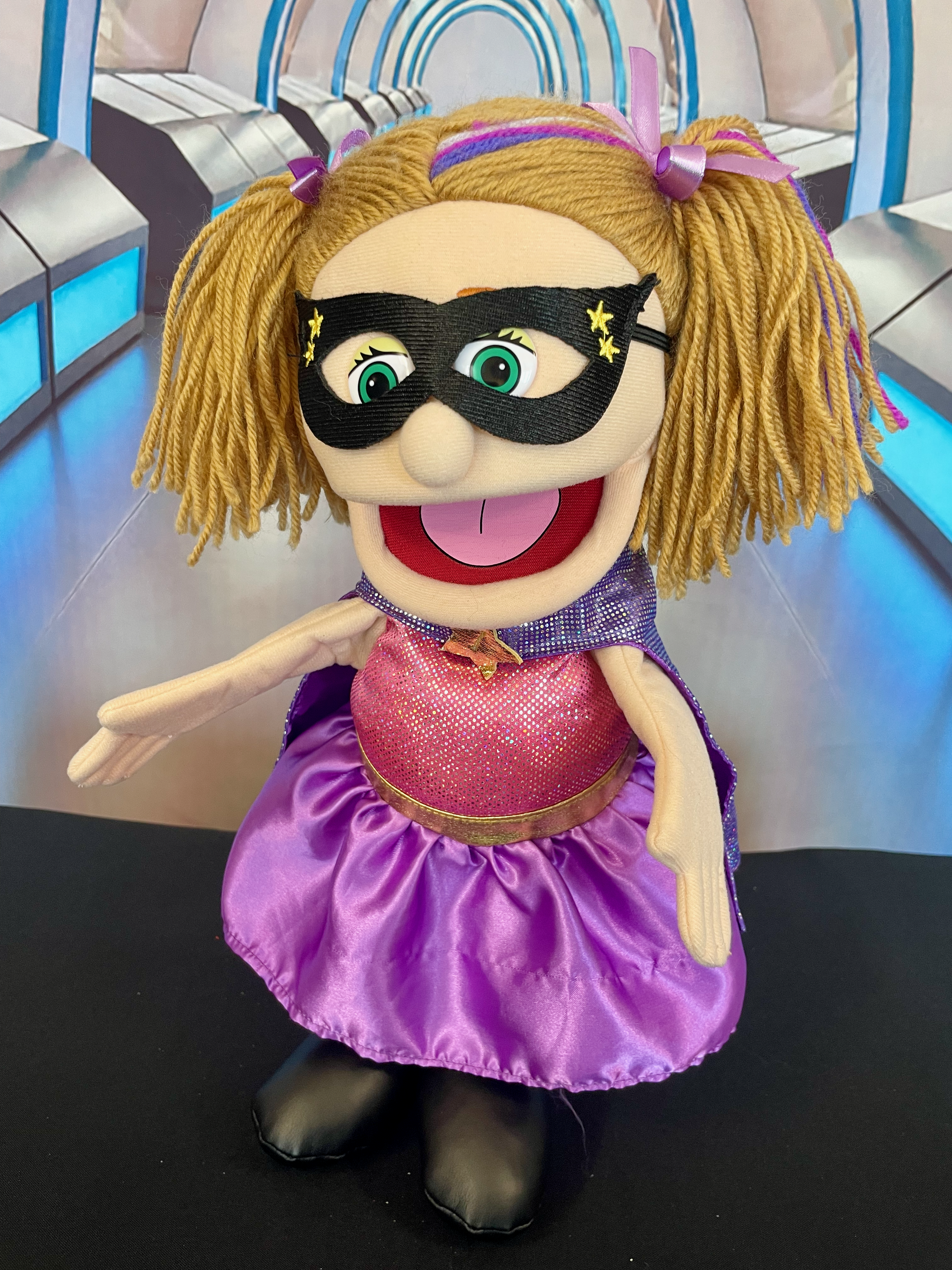 Puppet of the Day - Pink Starlet Superhero