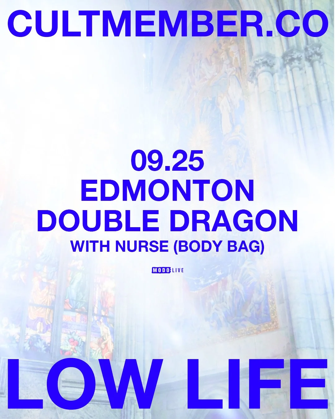 MODO-LIVE Presents Cult Member with Nurse (Body Bag)