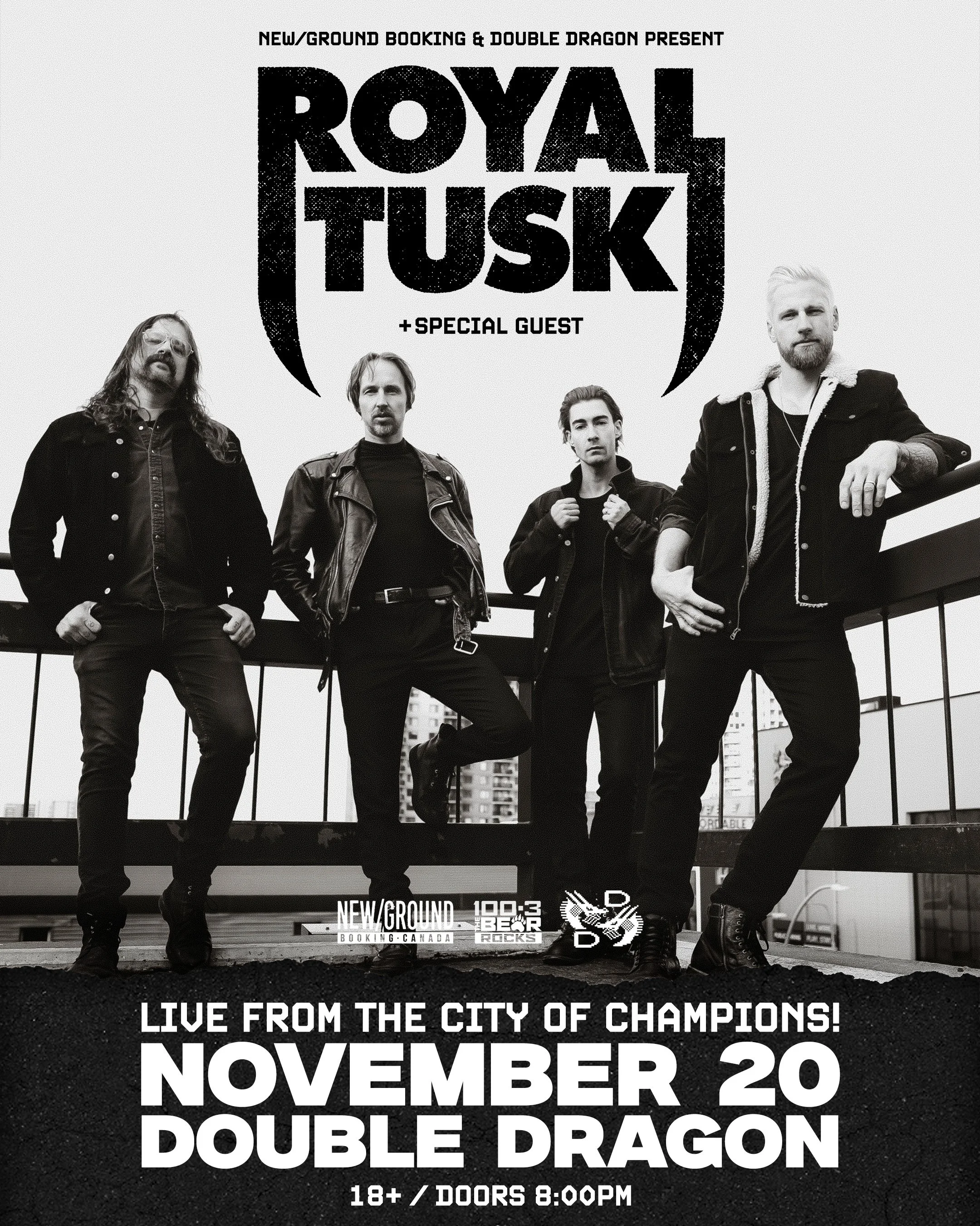 ROYAL TUSK — LIVE AT DOUBLE DRAGON 🤘