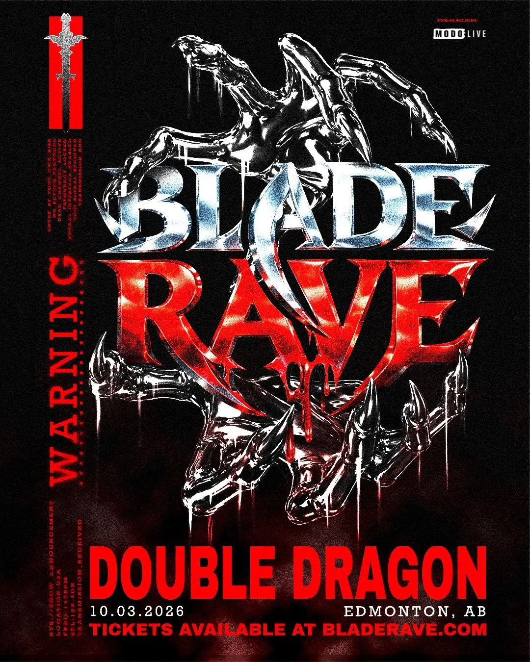 MODO-LIVE Presents Blade Rave