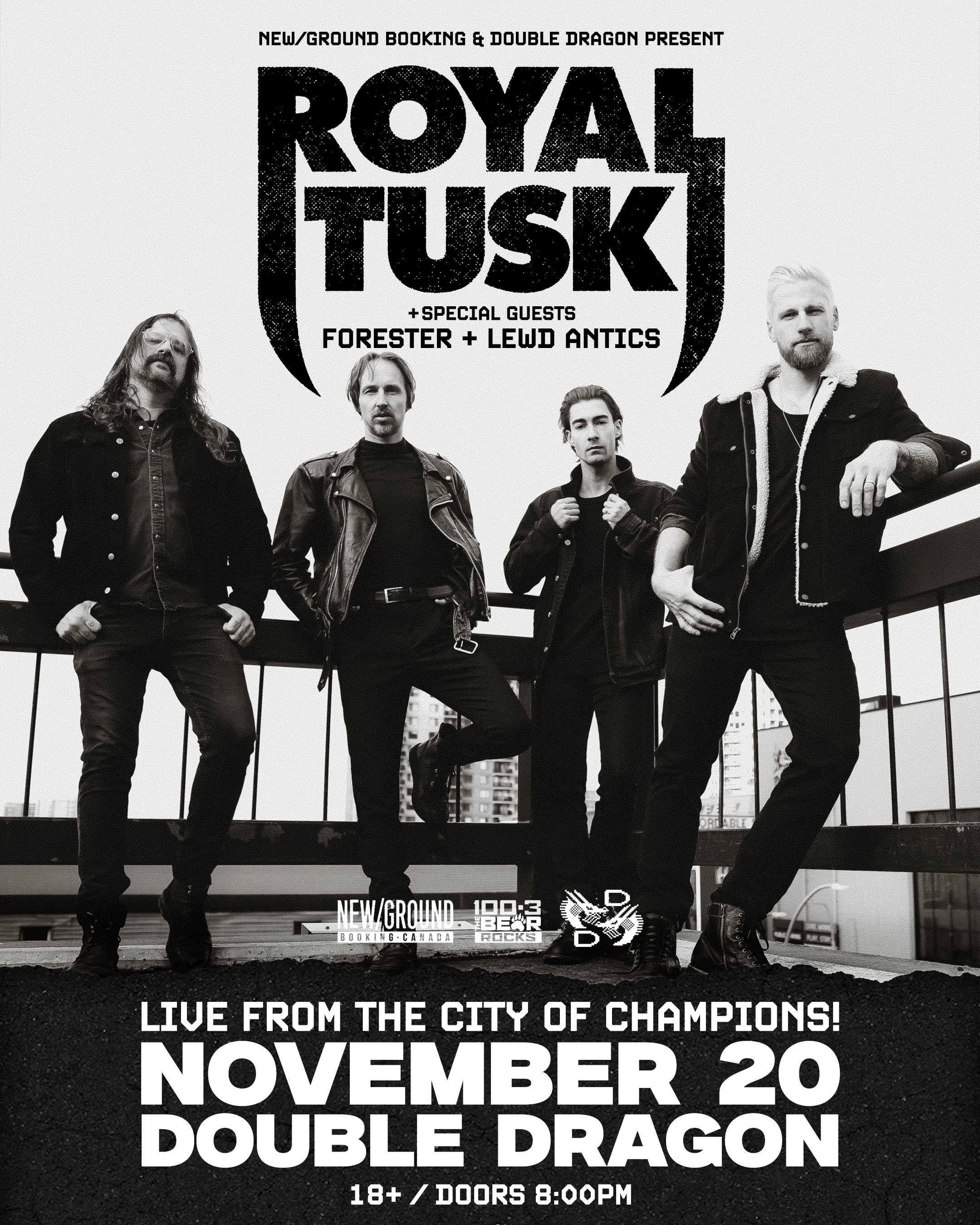 ROYAL TUSK — LIVE AT DOUBLE DRAGON 🤘