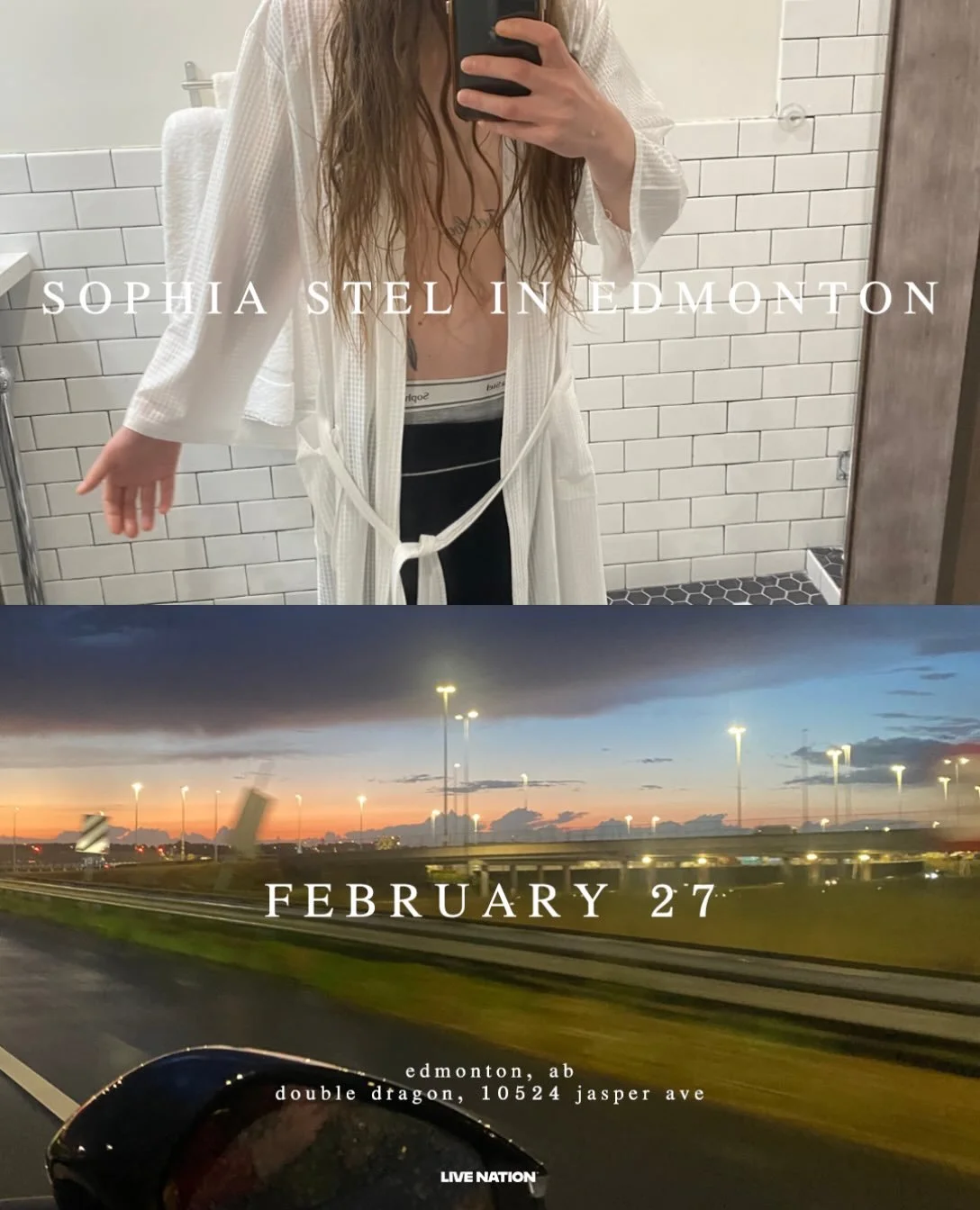 Sophia Stel: the greatest tour of all time
February 27
Tickets go on sale Friday 10am
Click the link in our bio