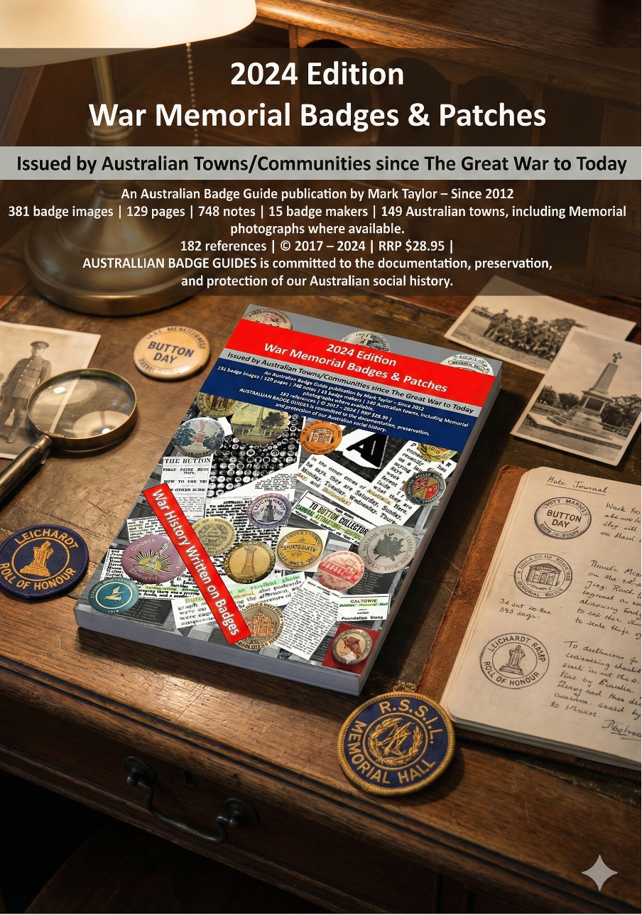 Discover the stories of Australia’s towns and communities through the unique lens of commemorative badges and patches.