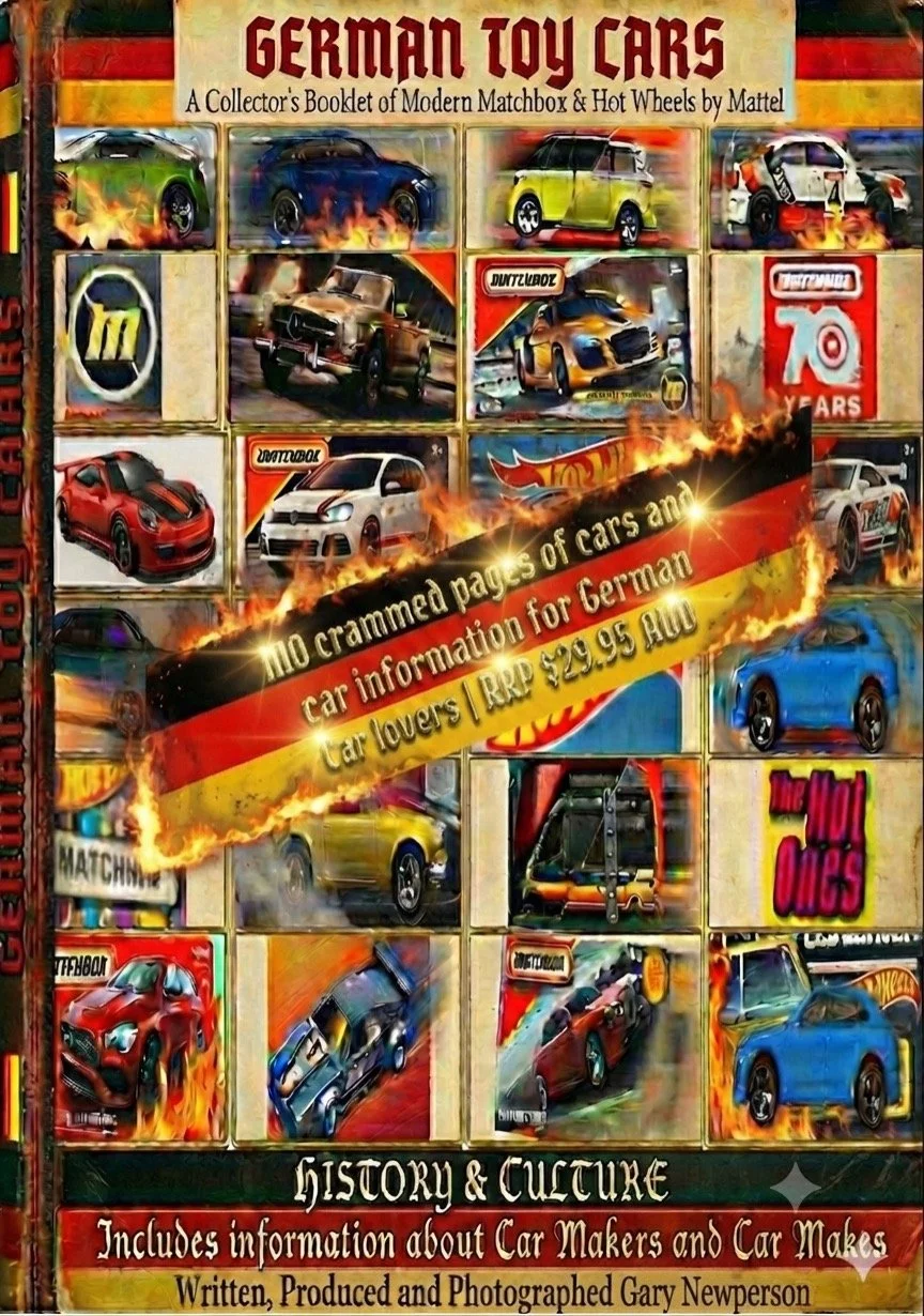 German Toy Cars: A Collector's Booklet of Modern Matchbox &amp; Hot Wheels by Mattel