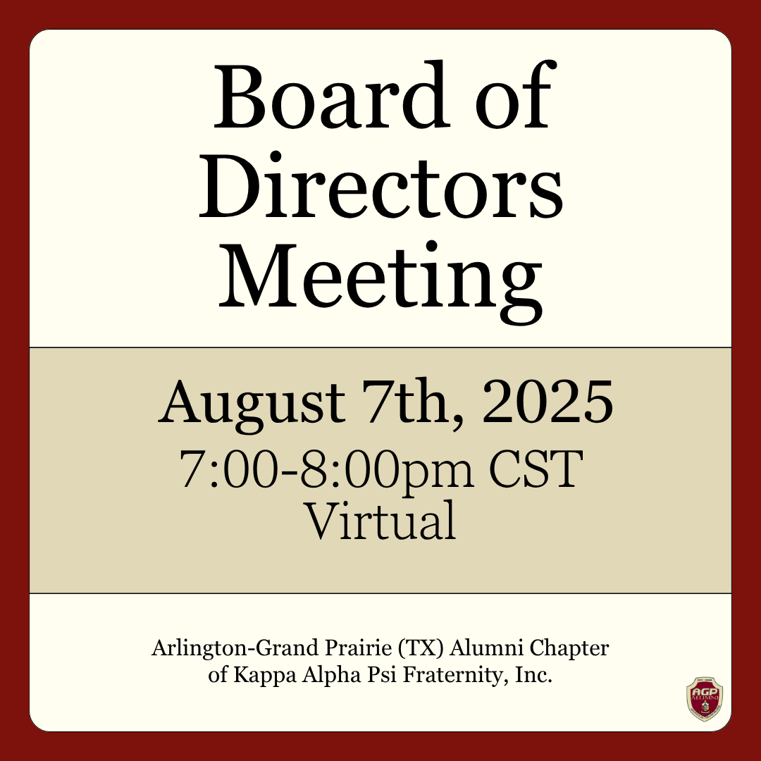 AGP BOD Meeting (Virtual)
