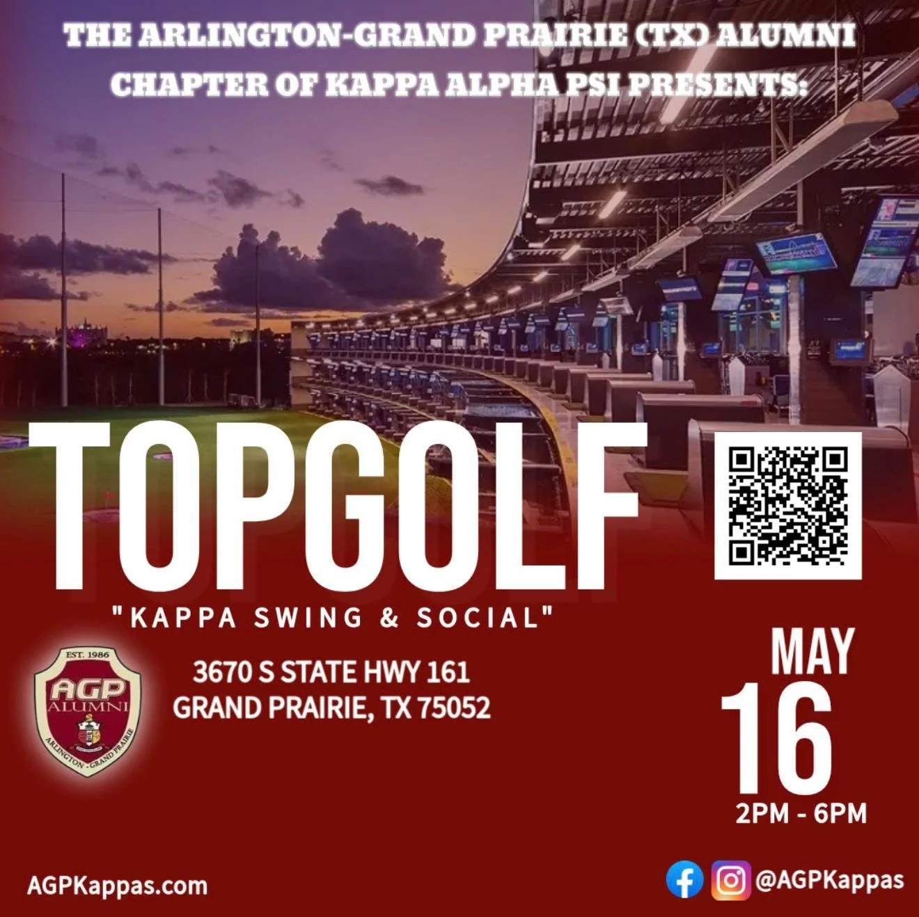 Top golf Kappa Swing and Social