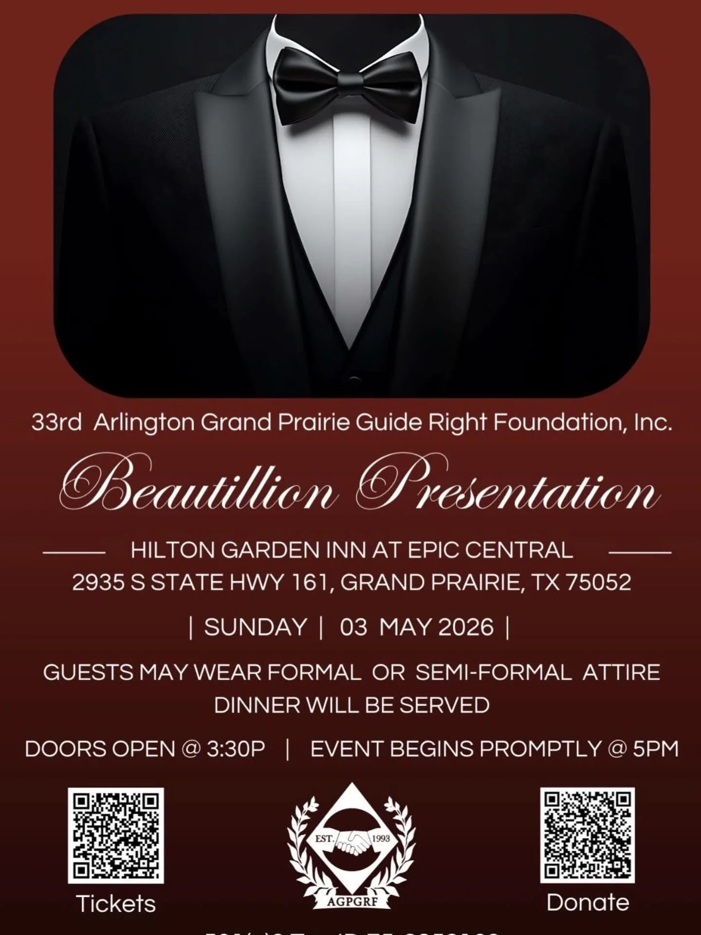 There&rsquo;s still time to secure your seat for the 33rd Beautillion. Tickets and sponsorship opportunities are still available, but they are moving quickly and will not last long. This is a meaningful evening dedicated to uplifting, mentoring, and 