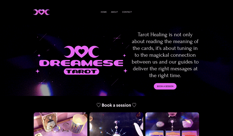 Dreamese Tarot website.gif