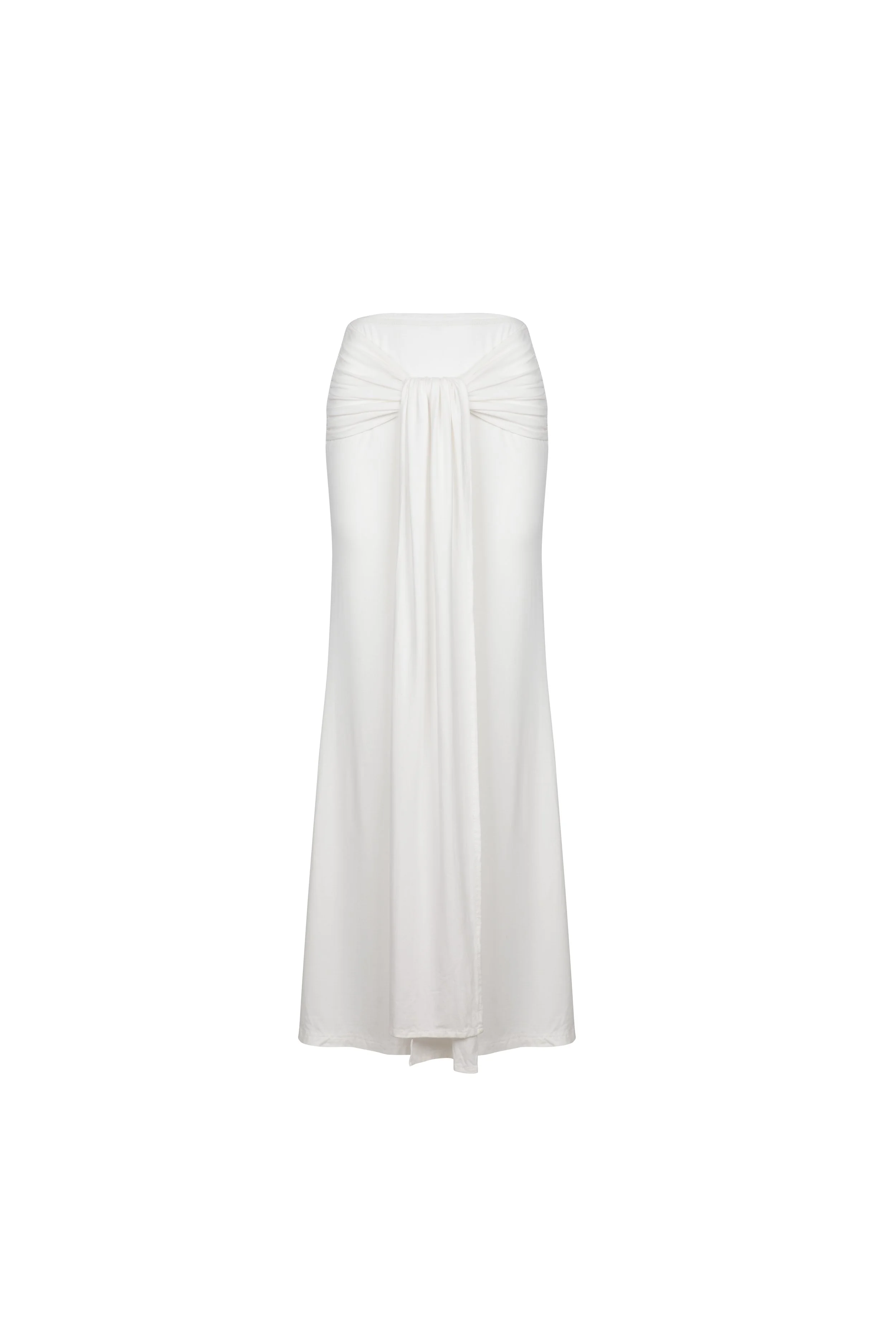 Alma wrap maxi skirt in black by SOULLA the Label