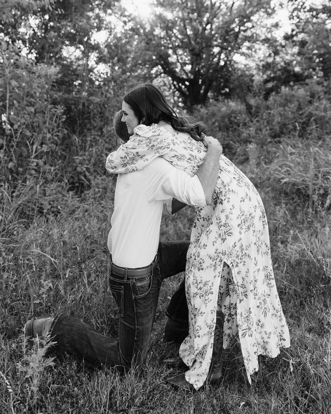 Hailey &amp; Mason's perfect surprise proposal! Hailey originally reached out for a couples session but had no clue Mason had other plans. 🥰