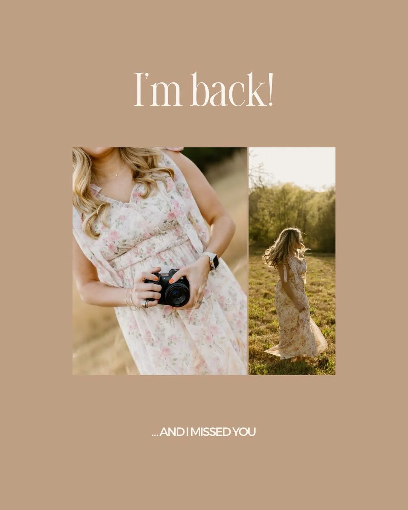 Hi, it&rsquo;s me again 🤍
If you found me recently or it&rsquo;s been a while&mdash;hi, I&rsquo;m Lindsey.
Wedding, lifestyle, and family photographer&hellip; and now, Stokely&rsquo;s mom!!!

The past few months have looked a little different for me