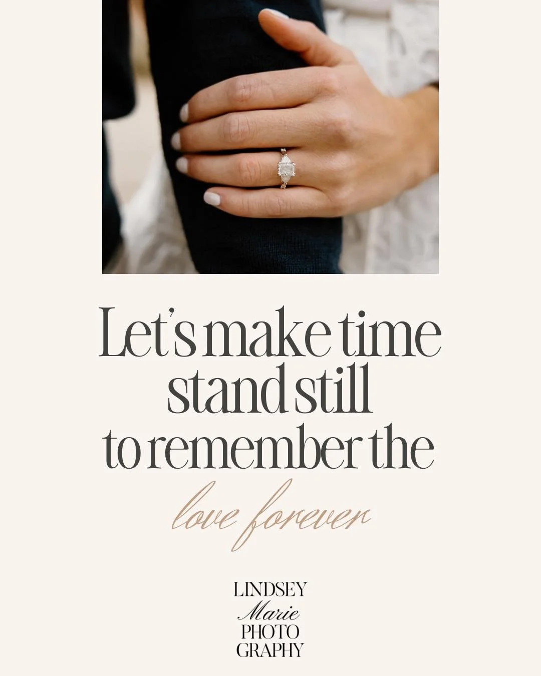 Capturing photos that remind you of the way you feel in the moment is the goal. Your love deserves to be commemorated 🤍