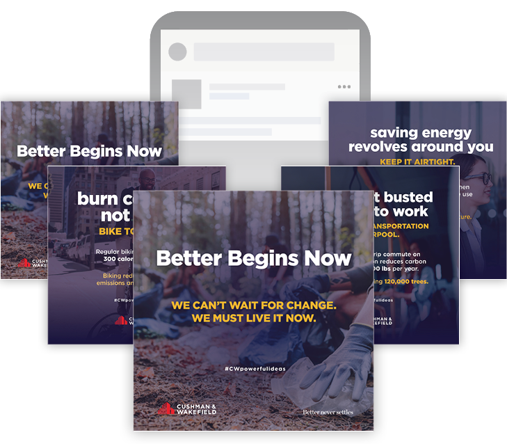 Powerful Ideas social media campaign