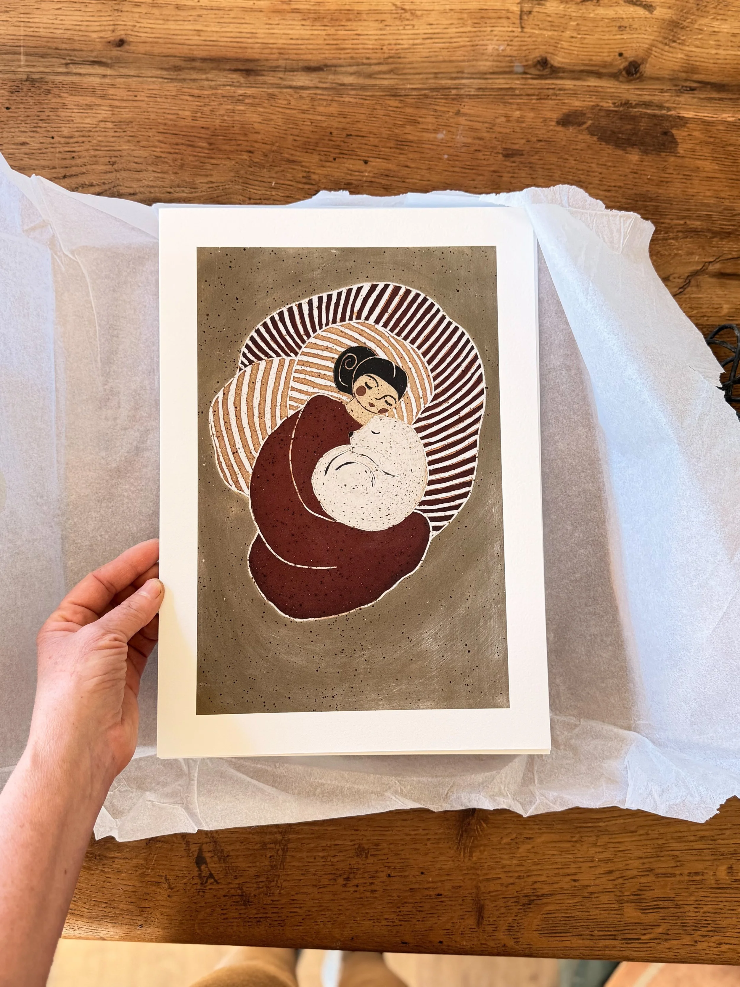 High Quality Art Print ~ Limited Edition ~ 'Softly'