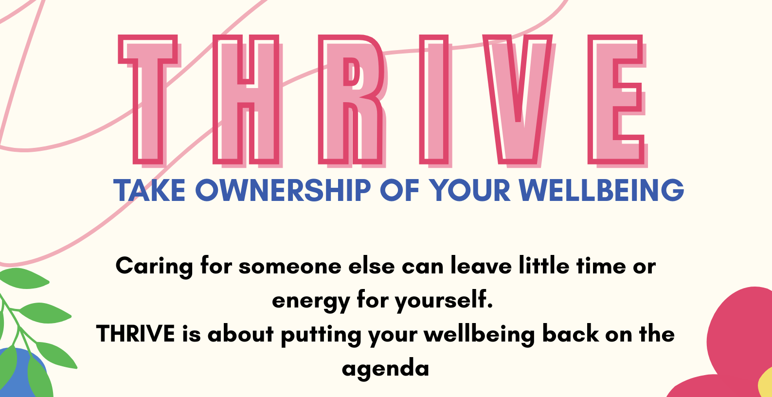 Thrive - A Two-Day Wellbeing Programme for Unpaid Carers