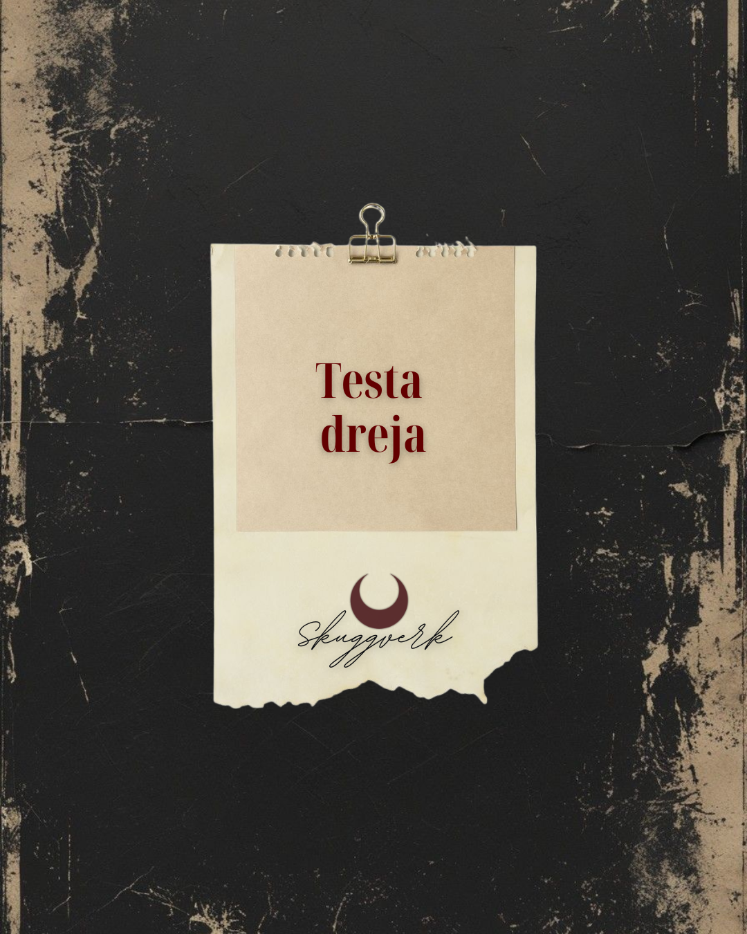 Testa dreja