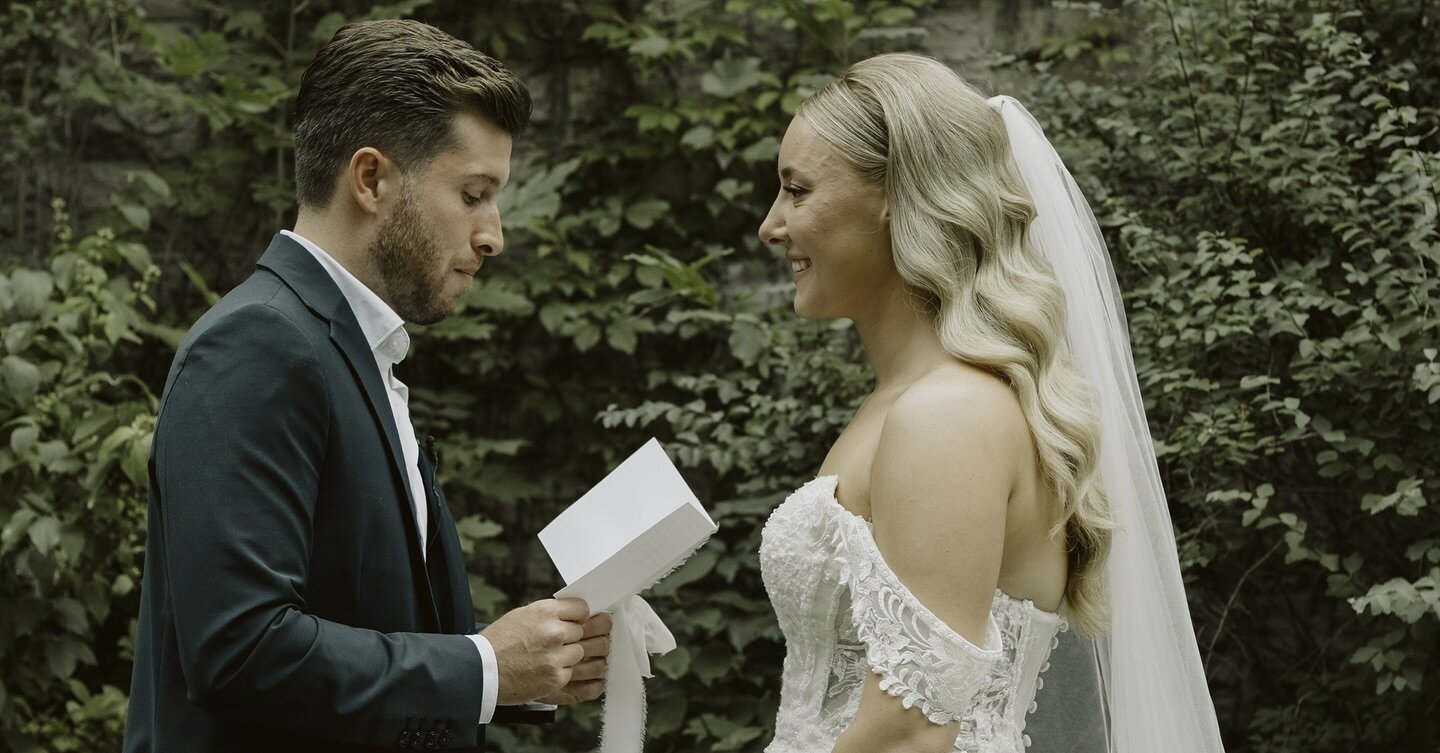 Personal vows privately exchanged before the ceremony. Shelby and Michael. 

@acarletonweddings @scotthwilson @thegatheringeventco 
.
.
.
.
.
#ottawa #ottawawedding #ottawaweddings #weddinginspiration #ceremony #ido