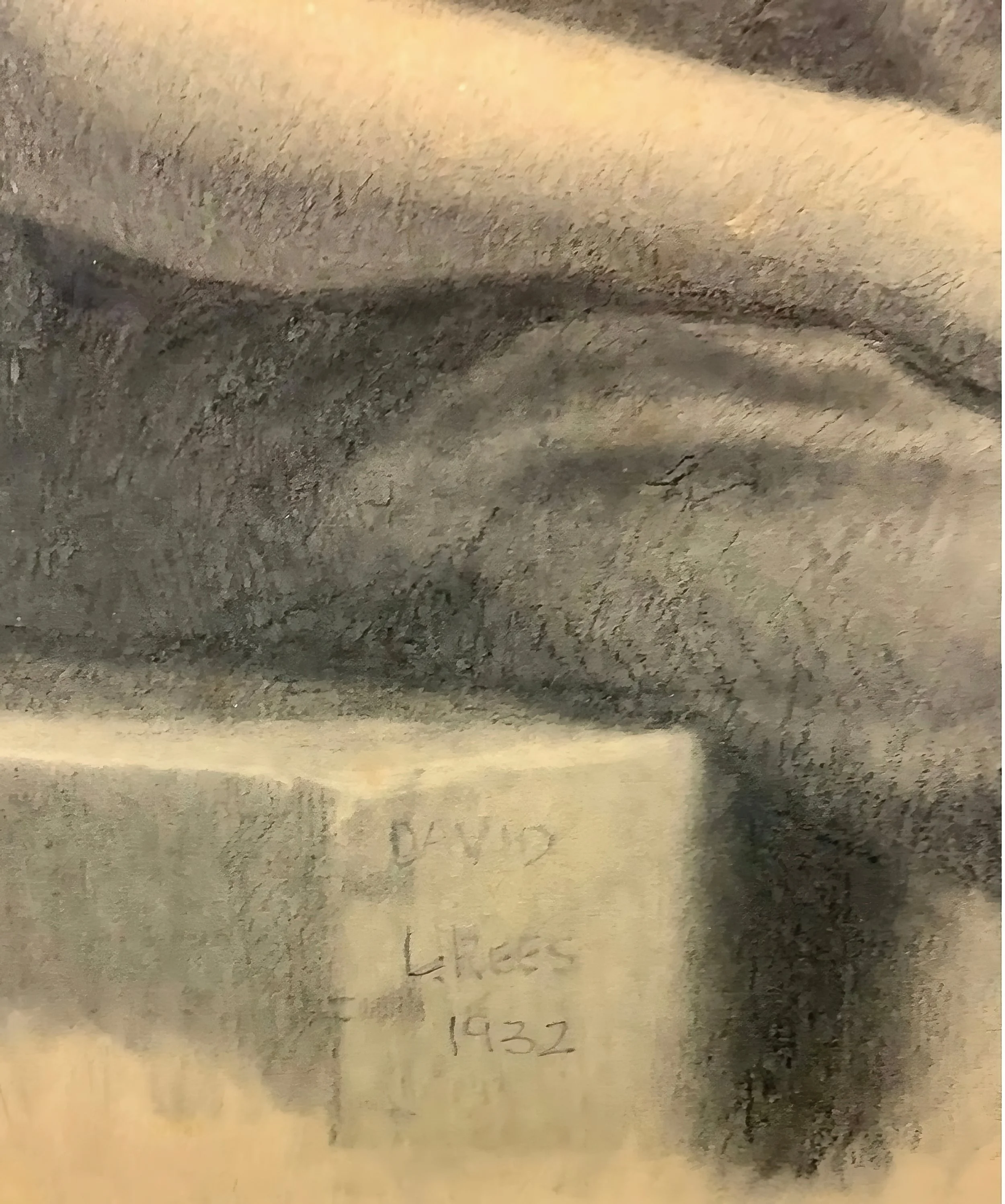 Lloyd Rees AC CMG (1895-1988) rolled pencil technique
