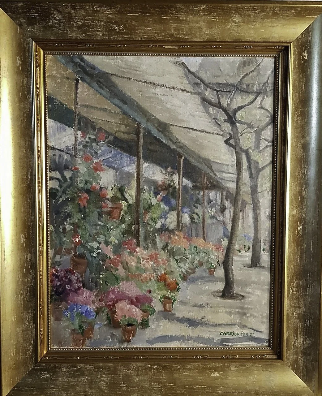 Ethel Carrick Fox Flower  Market Nice