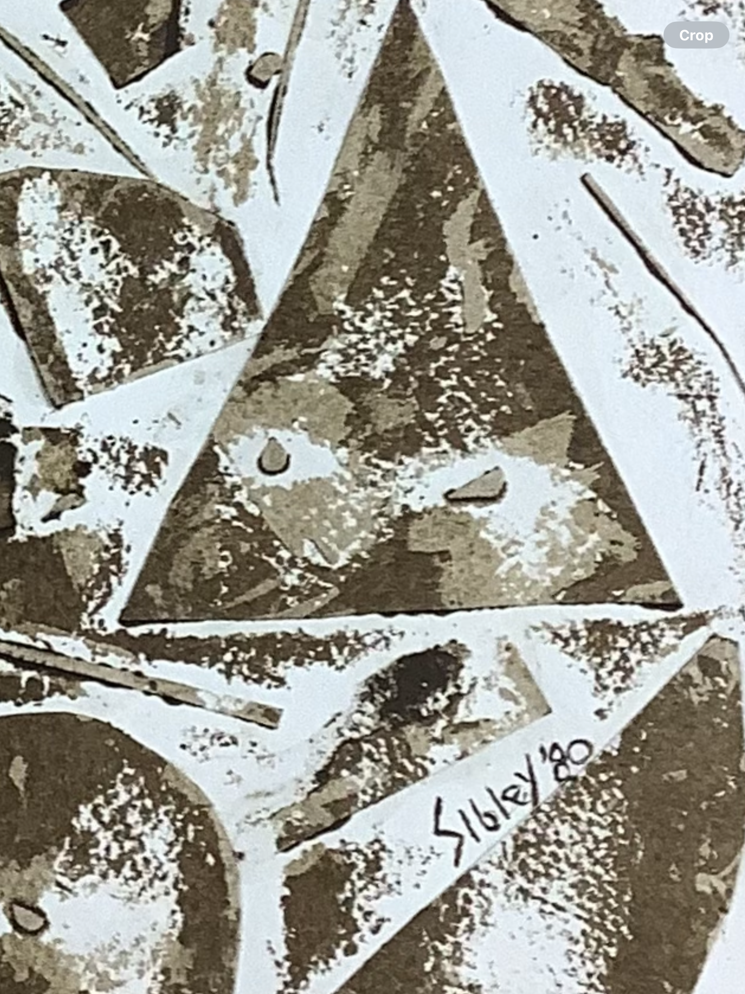 Andrew Sibley  (1933-2015) work on paper mixed media