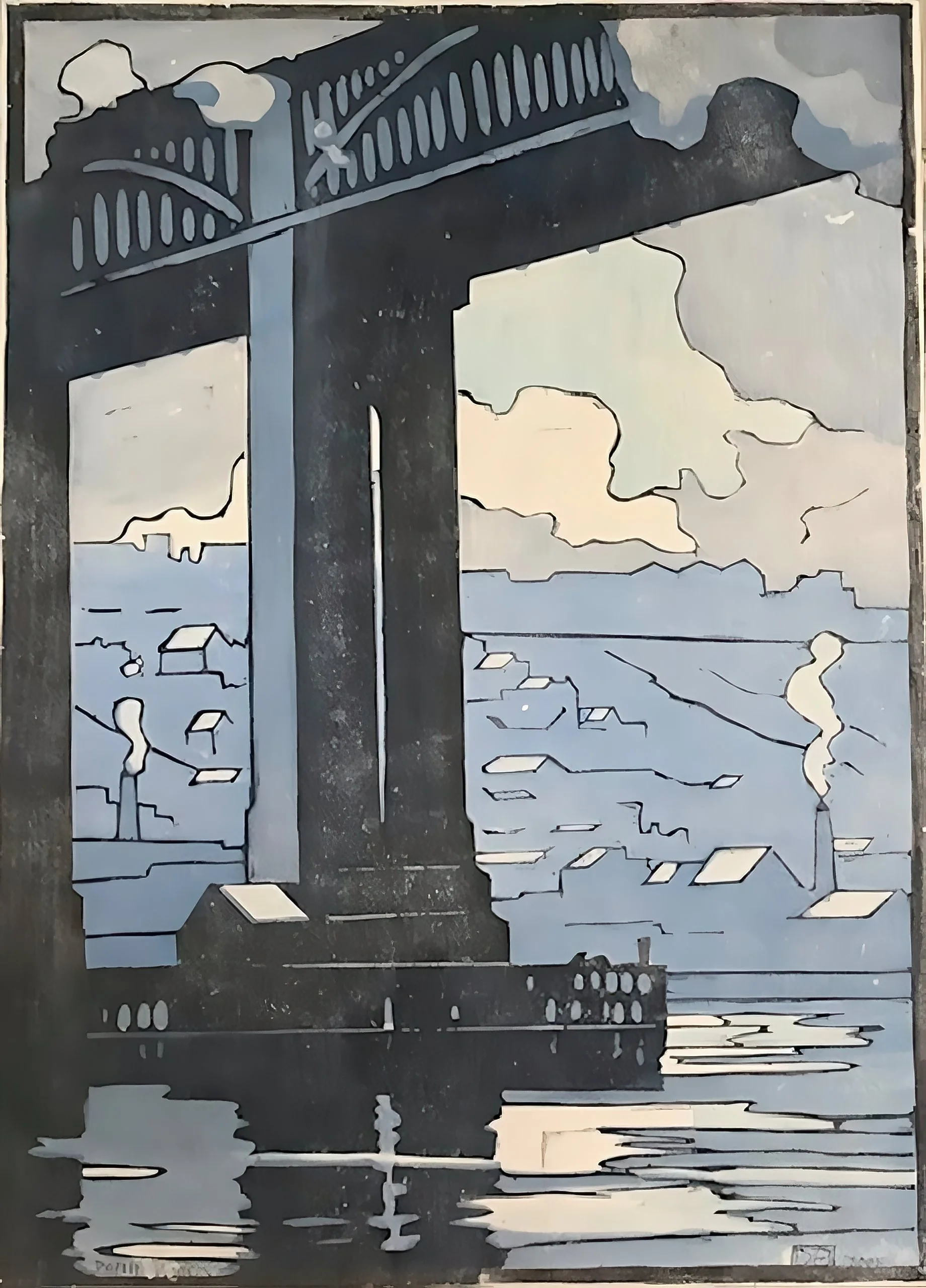 Dorrit Black Linocut