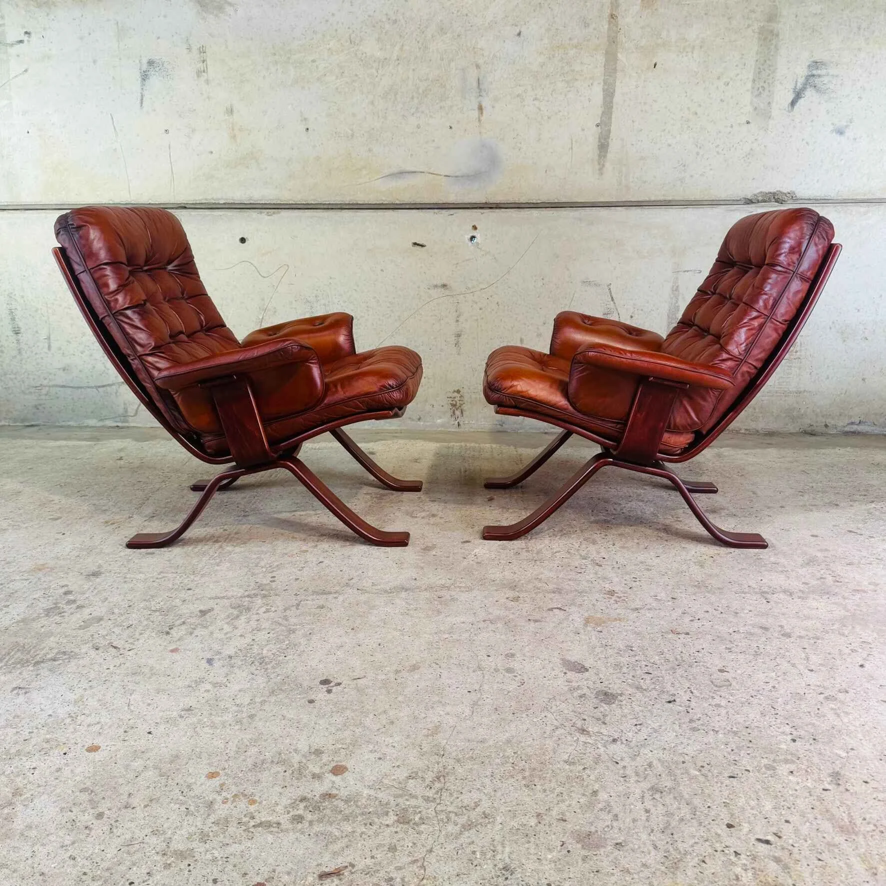 Pair of Vintage Danish Bentwood Chairs – Cognac Leather (2).jpeg